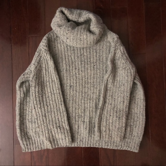 COS Sweaters - COS Grey Turtleneck Sweater